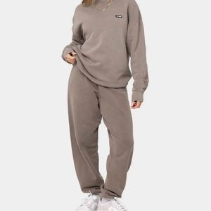 Joah Brown / Oversized Jogger / Peppercorn French Terry / XS/S